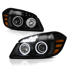 2005-2010 Chevrolet Cobalt Black Headlight