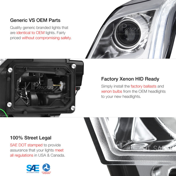 2013-2014 Cadillac XTS Headlight