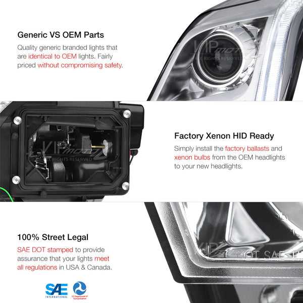 2013-2014 Cadillac XTS Headlight