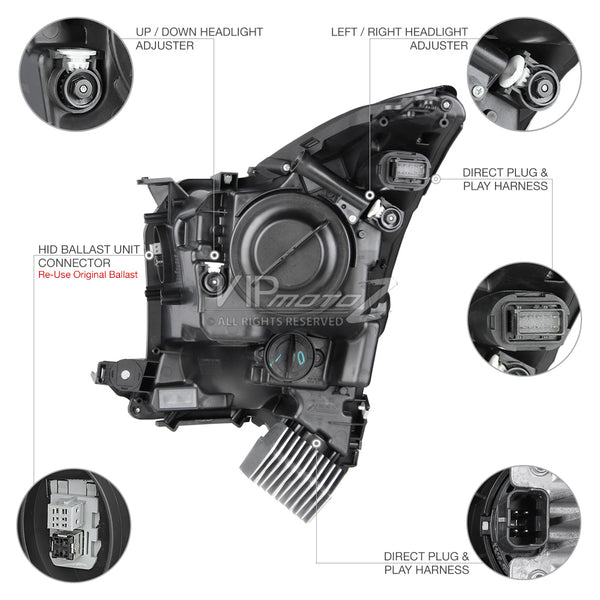 2013-2017 Cadillac XTS Headlight