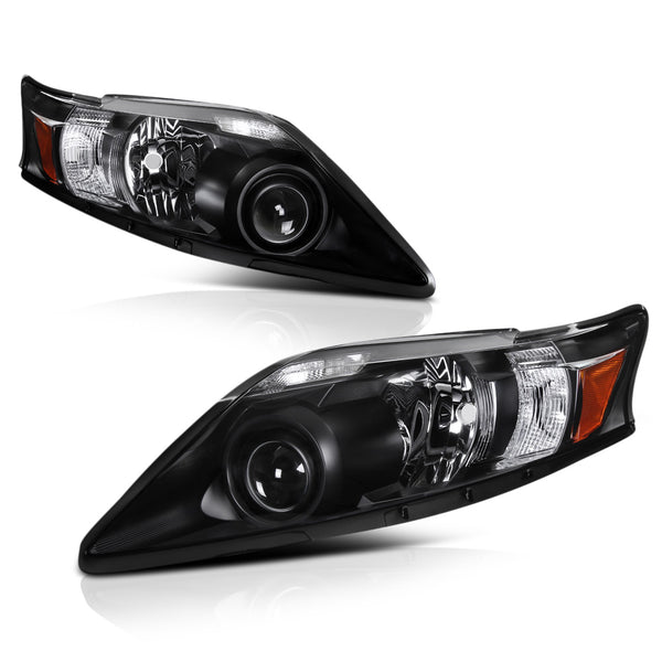 2010-2012 Lexus RX Series Black Headlight