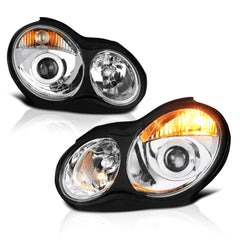 2001-2007 Mercedes-Benz W203 C-Class Chrome Headlight