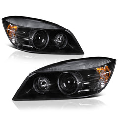 2008-2011 Mercedes-Benz W204 C-Class Black Headlight