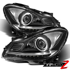 2012-2014 Mercedes-Benz W204 C-Class Chrome Headlight