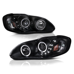 2003-2008 Toyota Corolla Black Headlight