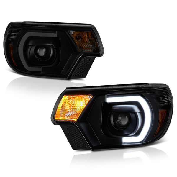 2012-2015 Toyota Tacoma Sinister Black Headlight