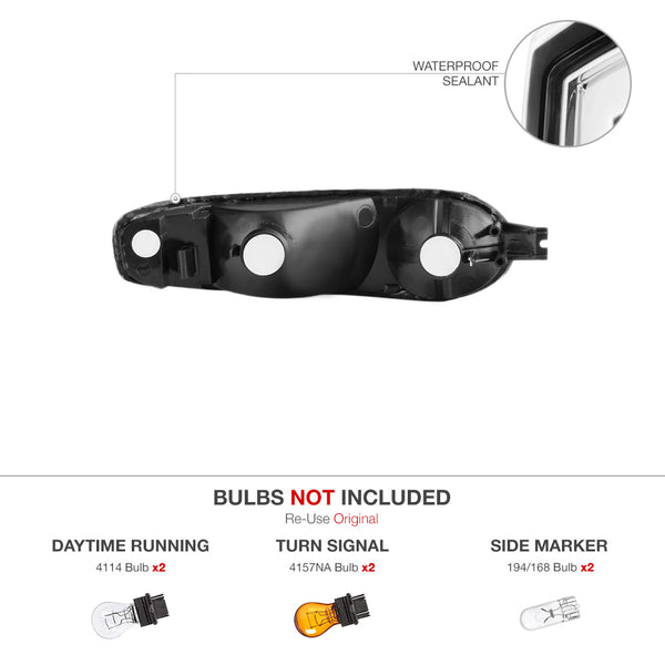 2001-2006 GMC Yukon Denali Chrome Corner Light