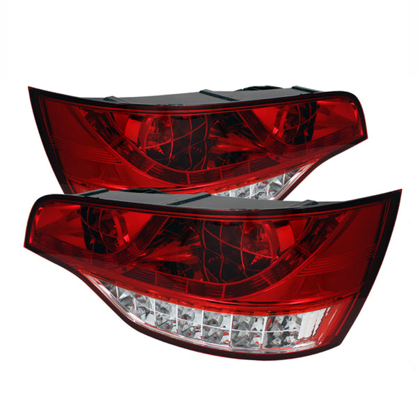 2007-2009 Audi Q7 Rosso Red Tail Light