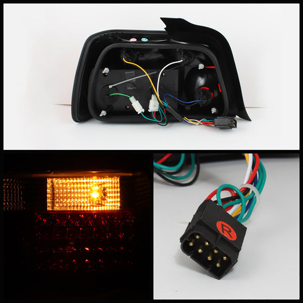 1992-1998 BMW E36 3-Series Rosso Burgundy Tail Light