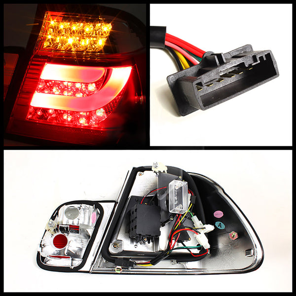 1999-2001 BMW E46 3-Series Red Tail Light