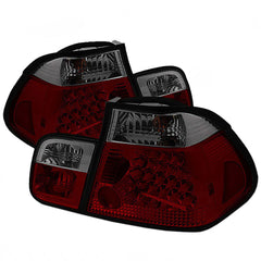 1999-2001 BMW E46 3-Series Rosso Burgundy Tail Light