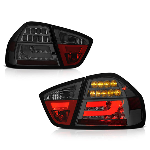 2006-2008 BMW E90 3-Series Smoked Tail Light
