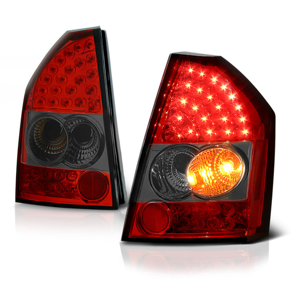 2008-2010 Chrysler 300C Rosso Burgundy Tail Light