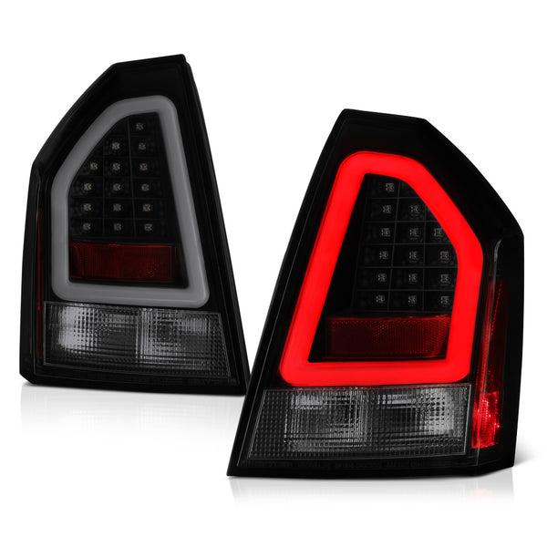 2008-2010 Chrysler 300C Sinister Black Tail Light