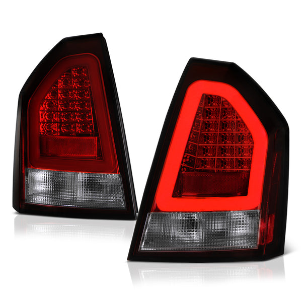 2008-2010 Chrysler 300C Rosso Burgundy Tail Light