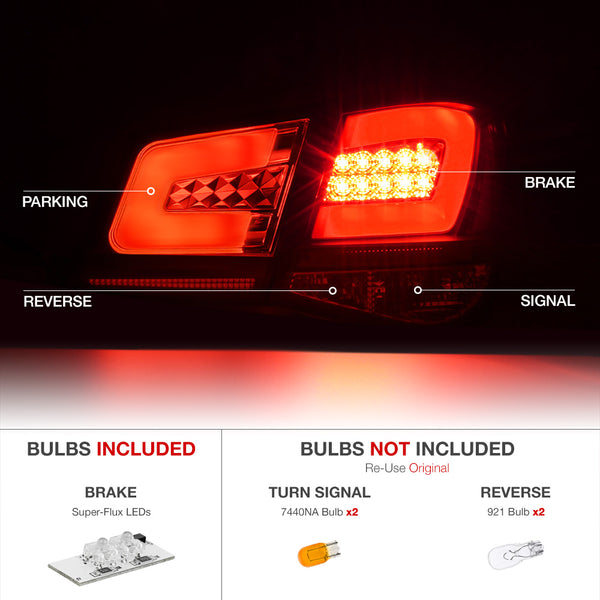 2010-2015 Chevrolet Cruze Chrome Tail Light