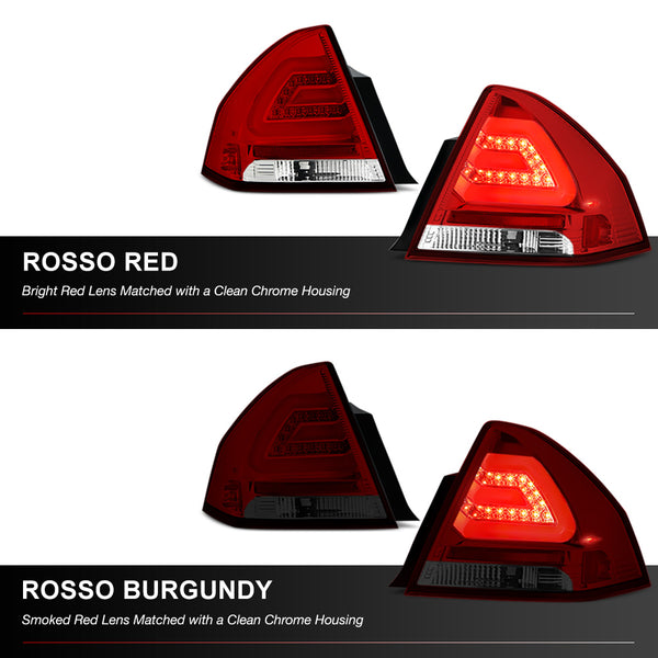 2006-2013 Chevrolet Impala Rosso Burgundy Tail Light