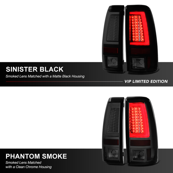 1999-2002 Chevrolet Silverado 1500 | 2500 | 3500 Sinister Black Tail Light