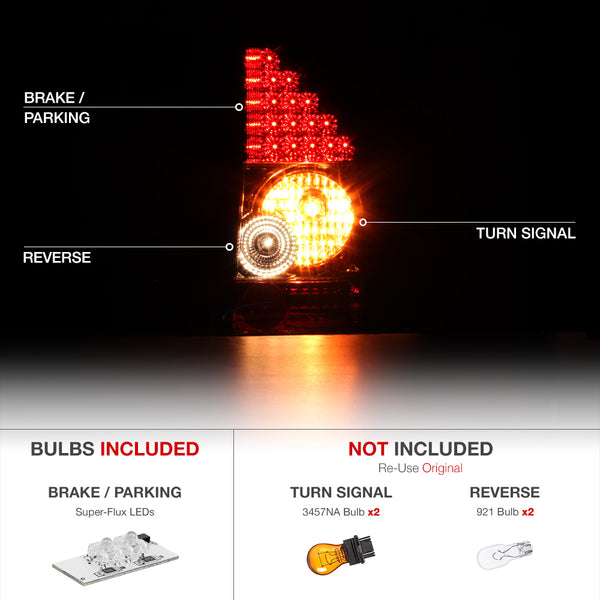 2005-2008 Dodge Magnum Rosso Burgundy Tail Light