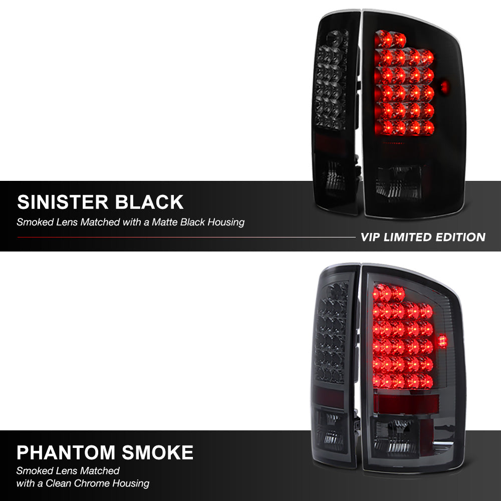 Sinister Black LED Tail Lights
