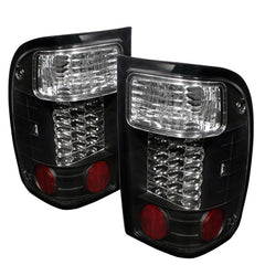 1993-2000 Ford Ranger Black Tail Light