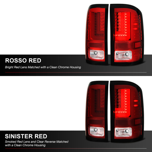2014-2015 GMC Sierra 1500 Red Tail Light