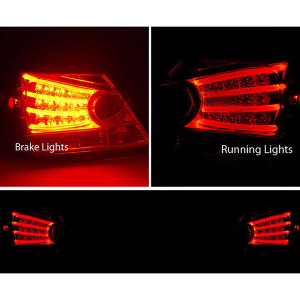 2008-2012 Honda Accord Chrome Tail Light