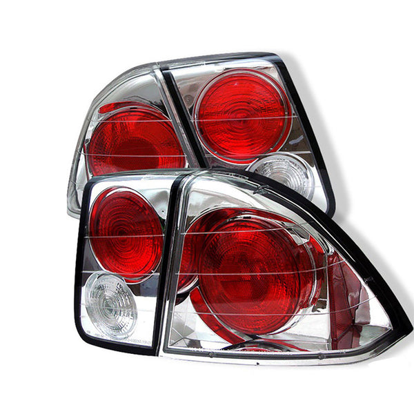 2001-2003 Honda Civic Chrome Tail Light