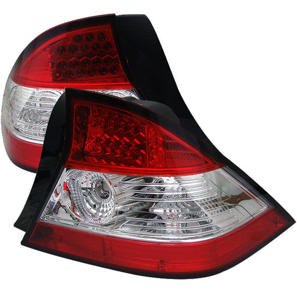 2004-2005 Honda Civic Rosso Red Tail Light