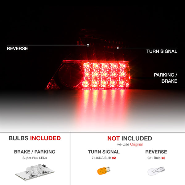 2006-2011 Honda Civic Chrome Tail Light