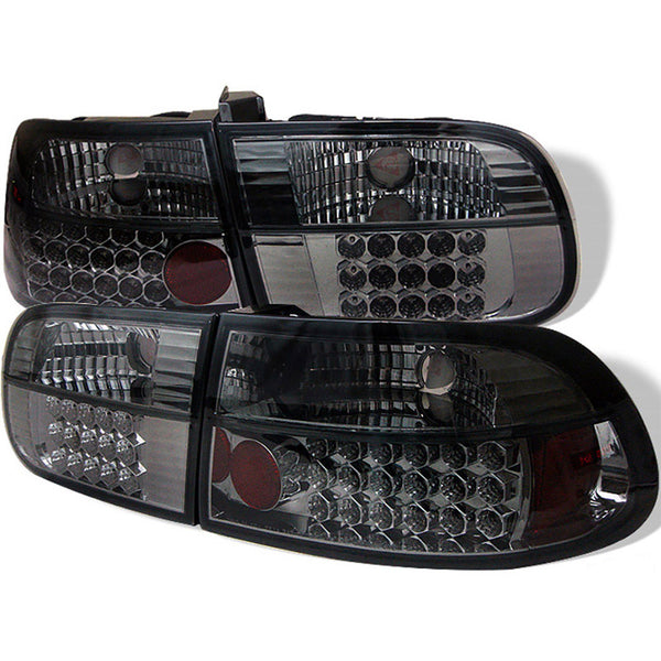 1992-1995 Honda Civic Smoked Tail Light