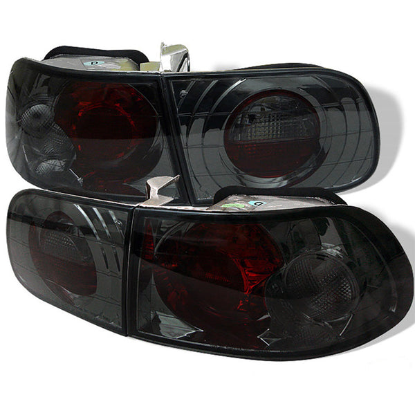 1992-1995 Honda Civic Smoked Tail Light