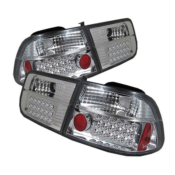 1996-1998 Honda Civic Chrome Tail Light