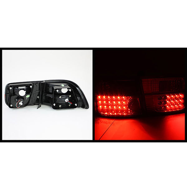 1996-1998 Honda Civic Chrome Tail Light