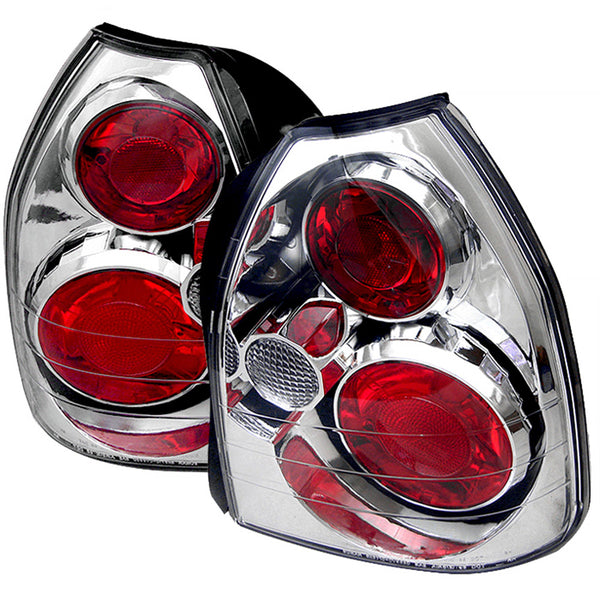 1996-2000 Honda Civic Chrome Tail Light