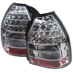 1996-2000 Honda Civic Chrome Tail Light