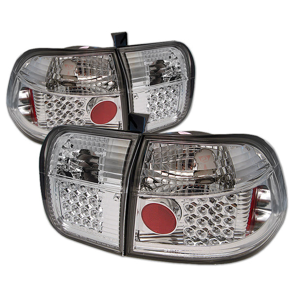1996-1998 Honda Civic Chrome Tail Light