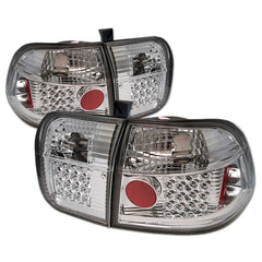 1996-1998 Honda Civic Chrome Tail Light