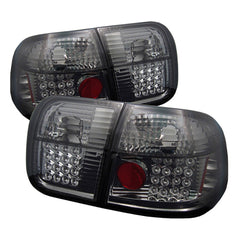 1996-1998 Honda Civic Smoked Tail Light