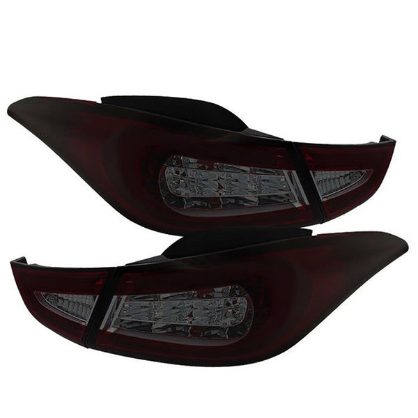2011-2013 Hyundai Elantra Rosso Burgundy Tail Light