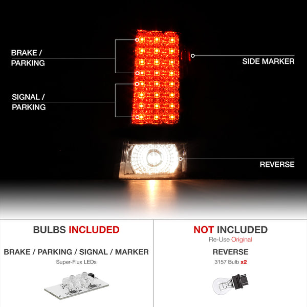 2005-2006 Jeep Grand Cherokee Chrome Tail Light