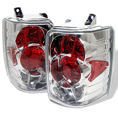 1993-1998 Jeep Grand Cherokee Chrome Tail Light