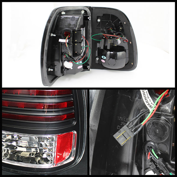 2003-2007 Lexus LX470 Black Tail Light