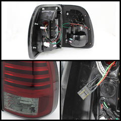 2003-2007 Lexus LX470 Rosso Burgundy Tail Light