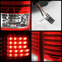 1998-2002 Lexus LX470 Rosso Red Tail Light