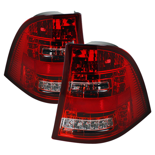 1998-2005 Mercedes-Benz W163 ML-Class Rosso Red Tail Light
