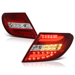 2008-2011 Mercedes-Benz W204 C-Class Rosso Red Tail Light