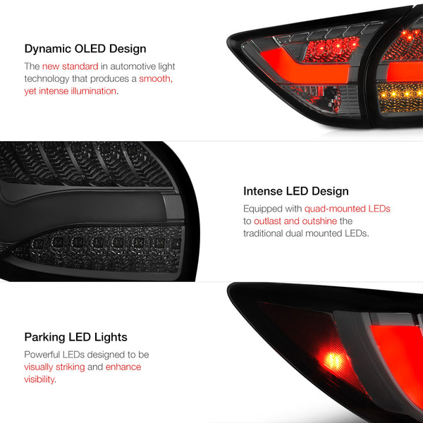 2013-2014 Mazda CX-5 Smoked Tail Light