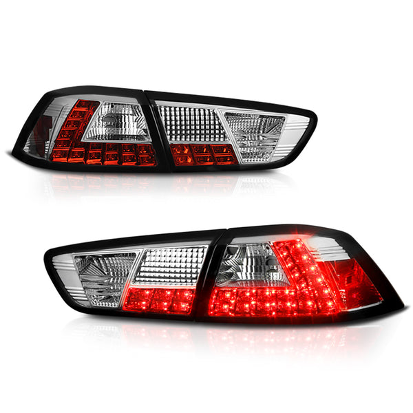 2008-2017 Mitsubishi Lancer Chrome Tail Light
