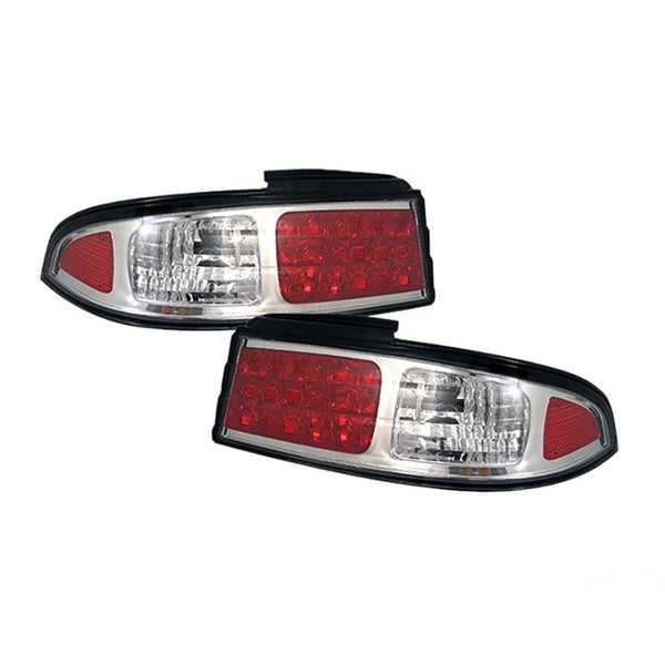 1995-1998 Nissan 240SX Chrome Tail Light